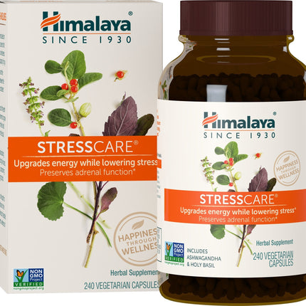 Himalaya StressCare – Herbal Stress Relief & Energy Support | 240 Capsules