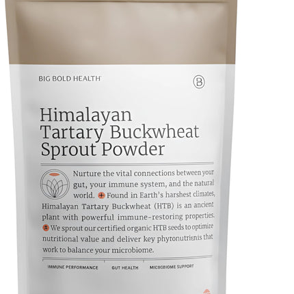 BIG BOLD HEALTH Himalayan Tartary Buckwheat Sprout Powder — Immune-Supporting Superfood