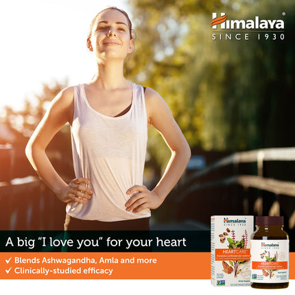 Himalaya HeartCare: Cardiovascular Wellness, Cholesterol & Blood Pressure Support - 720mg, 240 Capsules