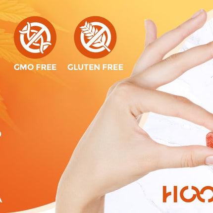 HOOLOO Hemp Gummies for Deep Bedtime Support – 2 Packs, 6 Fruity Flavors, Made in USA