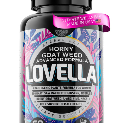 Hornygoatweed Women – Libido Booster for Women, Mood & Energy (60ct USA)