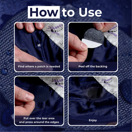 Self-Adhesive Puffer Jacket Repair Patches (30+ Colours)