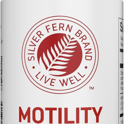 Silver Fern Motility - Non-Laxative Support for Slow Motility, 60 Capsules (30 Day Supply)