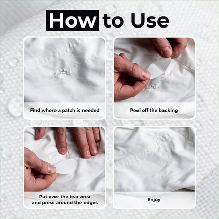 Self-Adhesive Puffer Jacket Repair Patches (30+ Colours)