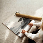 Unframed / A4 8.27 x 11.69 in / 21 x 29.7 cm / Satin Photo Paper 280 gsm