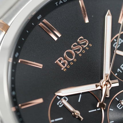 Hugo Boss Men's Watch Champion Two Tone Black HB1513819