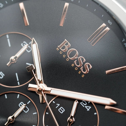 Hugo Boss Men's Watch Champion Two Tone Black HB1513819
