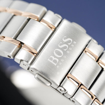 Hugo Boss Men's Watch Champion Two Tone Black HB1513819