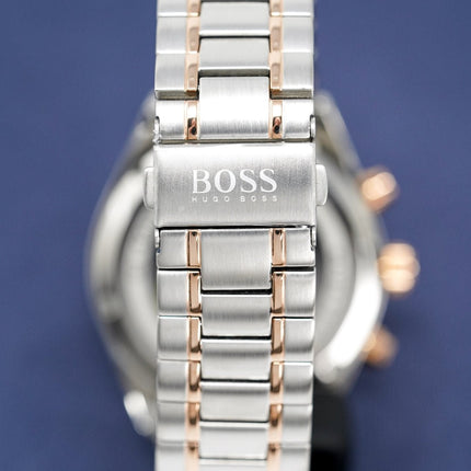 Hugo Boss Men's Watch Champion Two Tone Black HB1513819