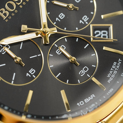 Hugo Boss Men's Watch Champion Yellow Gold HB1513848