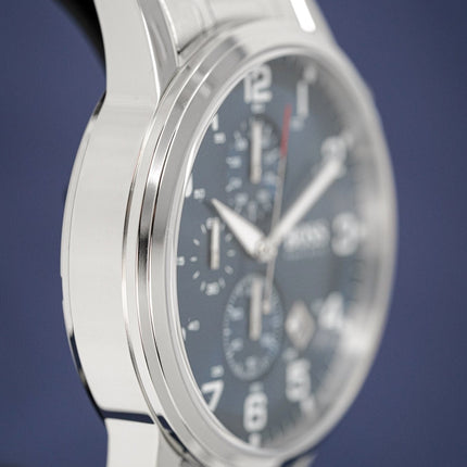Hugo Boss Watch Chronograph Aeroliner Blue HB1513183