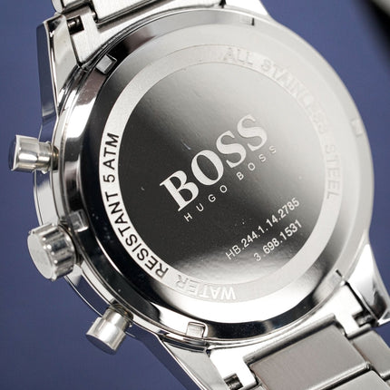 Hugo Boss Watch Chronograph Aeroliner Blue HB1513183