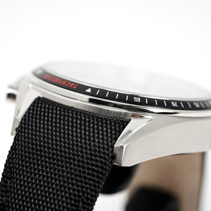 Hugo Boss Men's Watch Chronograph Black Driver Fabric Leather HB1513087