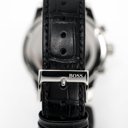 Hugo Boss Men's Watch Chronograph Blue Jet Leather HB1513283