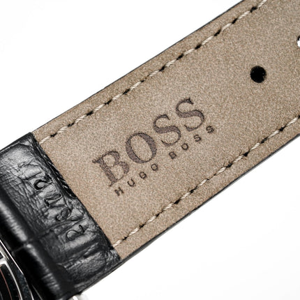 Hugo Boss Men's Watch Chronograph Blue Jet Leather HB1513283