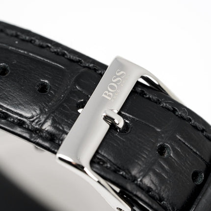 Hugo Boss Men's Watch Chronograph Blue Jet Leather HB1513283