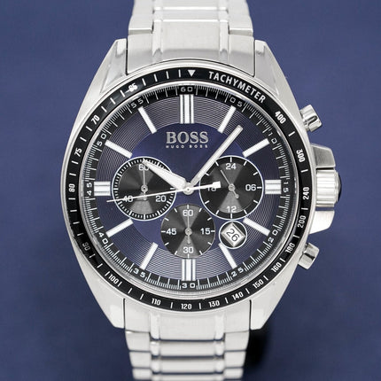 Hugo Boss Men's Watch Chronograph Driver Blue HB1513081