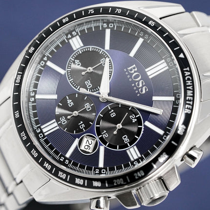 Hugo Boss Men's Watch Chronograph Driver Blue HB1513081