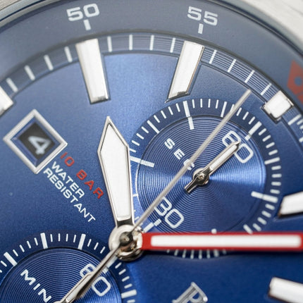 Hugo Boss Men's Watch Chronograph Globetrotter Blue HB1513823