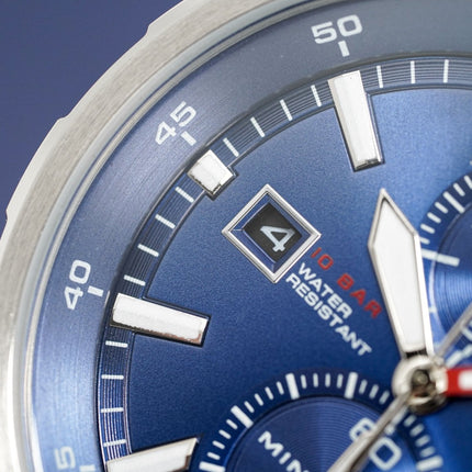 Hugo Boss Men's Watch Chronograph Globetrotter Blue HB1513823