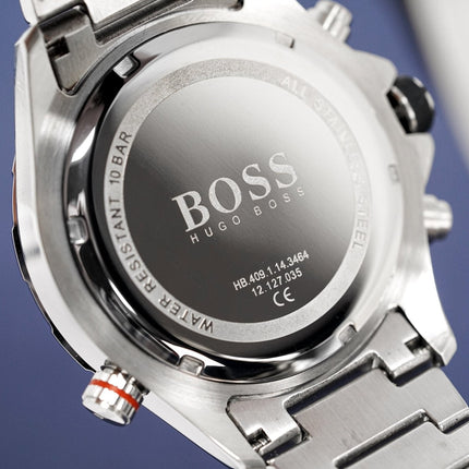 Hugo Boss Men's Watch Chronograph Globetrotter Blue HB1513823