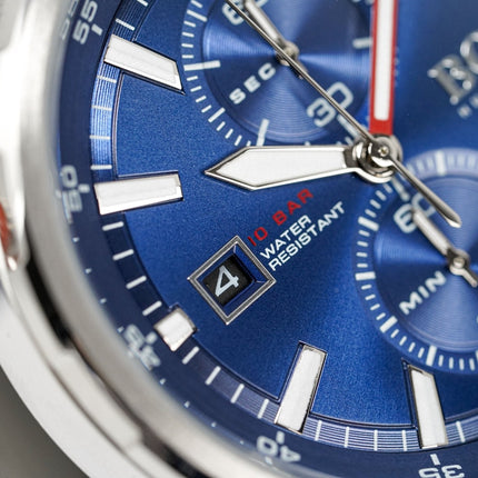 Hugo Boss Men's Watch Chronograph Globetrotter Blue HB1513823