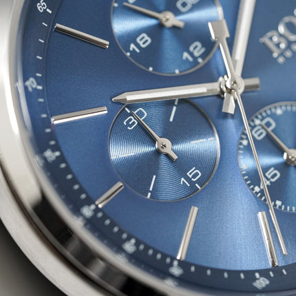 Hugo Boss Men's Watch Chronograph Grand Prix Blue HB1513478