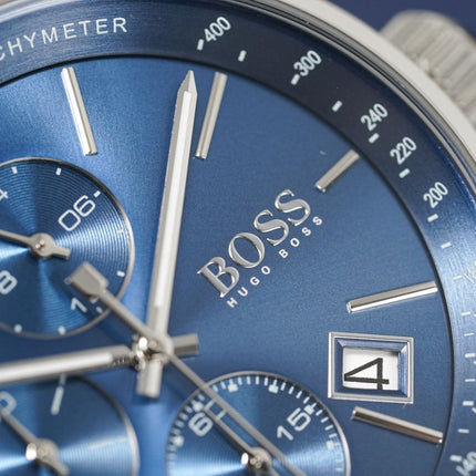 Hugo Boss Men's Watch Chronograph Grand Prix Blue HB1513478