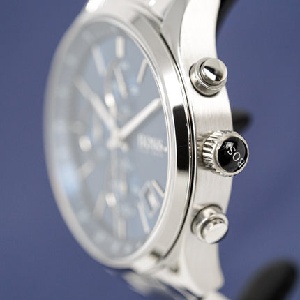 Hugo Boss Men's Watch Chronograph Grand Prix Blue HB1513478