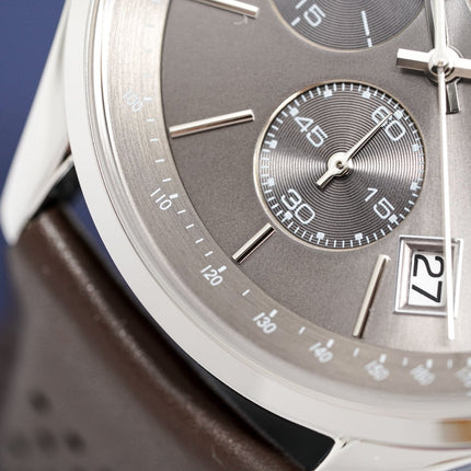 Hugo Boss Men's Watch Chronograph Grand Prix Grey HB1513476