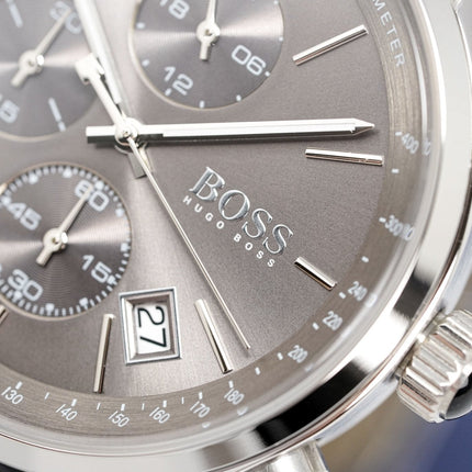 Hugo Boss Men's Watch Chronograph Grand Prix Grey HB1513476