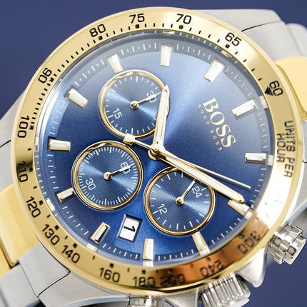 Hugo Boss Watch Chronograph Hero Two Tone Blue HB1513767
