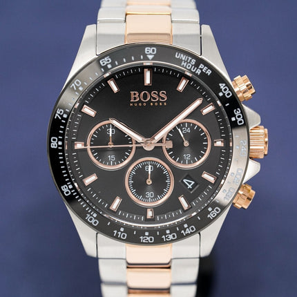 Hugo Boss Men's Watch Chronograph Hero Two Tone HB1513757
