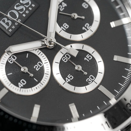 Hugo Boss Men's Watch Chronograph Ikon Black HB1512965