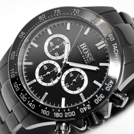 Hugo Boss Men's Watch Chronograph Ikon Black PVD HB1512961