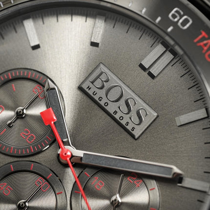 Hugo Boss Men's Watch Chronograph Ikon Grey Mesh HB1513443