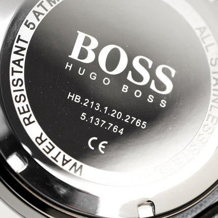 Hugo Boss Men's Watch Chronograph Ikon Grey Mesh HB1513443