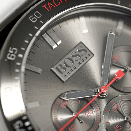 Hugo Boss Men's Watch Chronograph Ikon Grey Mesh HB1513443