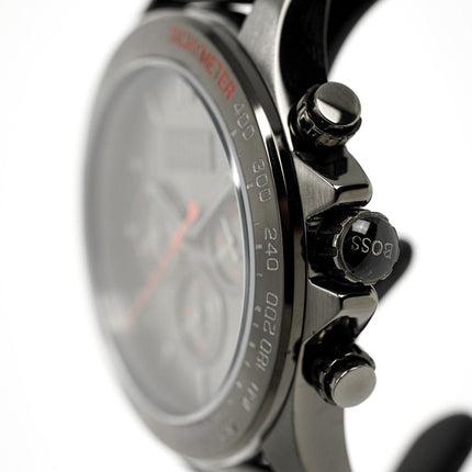 Hugo Boss Men's Watch Chronograph Ikon Grey Mesh HB1513443