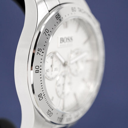 Hugo Boss Men's Watch Chronograph Ikon Silver HB1512962