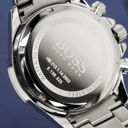 Hugo Boss Men's Watch Chronograph Ikon Silver HB1512962