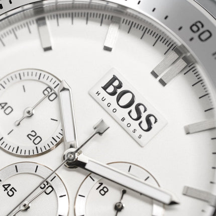 Hugo Boss Men's Watch Chronograph Ikon Silver HB1512962