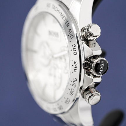 Hugo Boss Men's Watch Chronograph Ikon Silver HB1512962