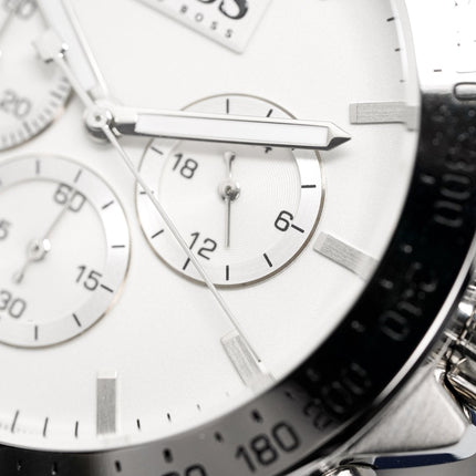 Hugo Boss Men's Watch Chronograph Ikon Silver HB1512962