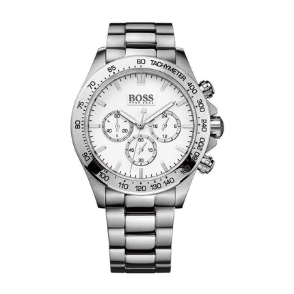 Hugo Boss Men's Watch Chronograph Ikon Silver HB1512962