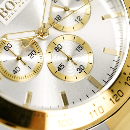 Hugo Boss Men's Watch Chronograph Ikon Two Tone HB1512960