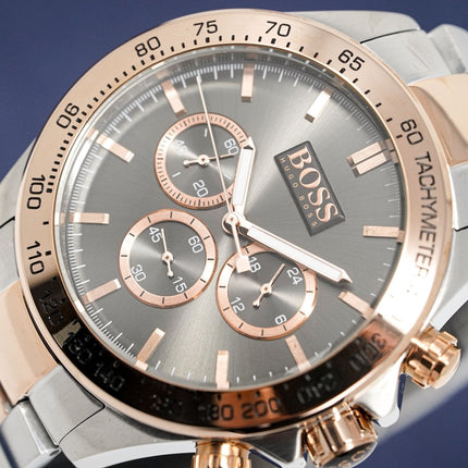 Hugo Boss Men's Watch Chronograph Ikon Two Tone HB1513339