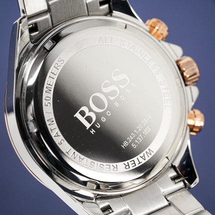 Hugo Boss Men's Watch Chronograph Ikon Two Tone HB1513339