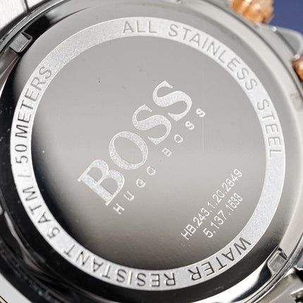 Hugo Boss Men's Watch Chronograph Ikon Two Tone HB1513339