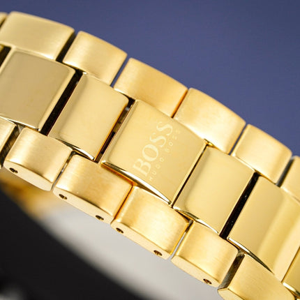 Hugo Boss Men's Watch Chronograph Ikon Yellow Gold HB1513340